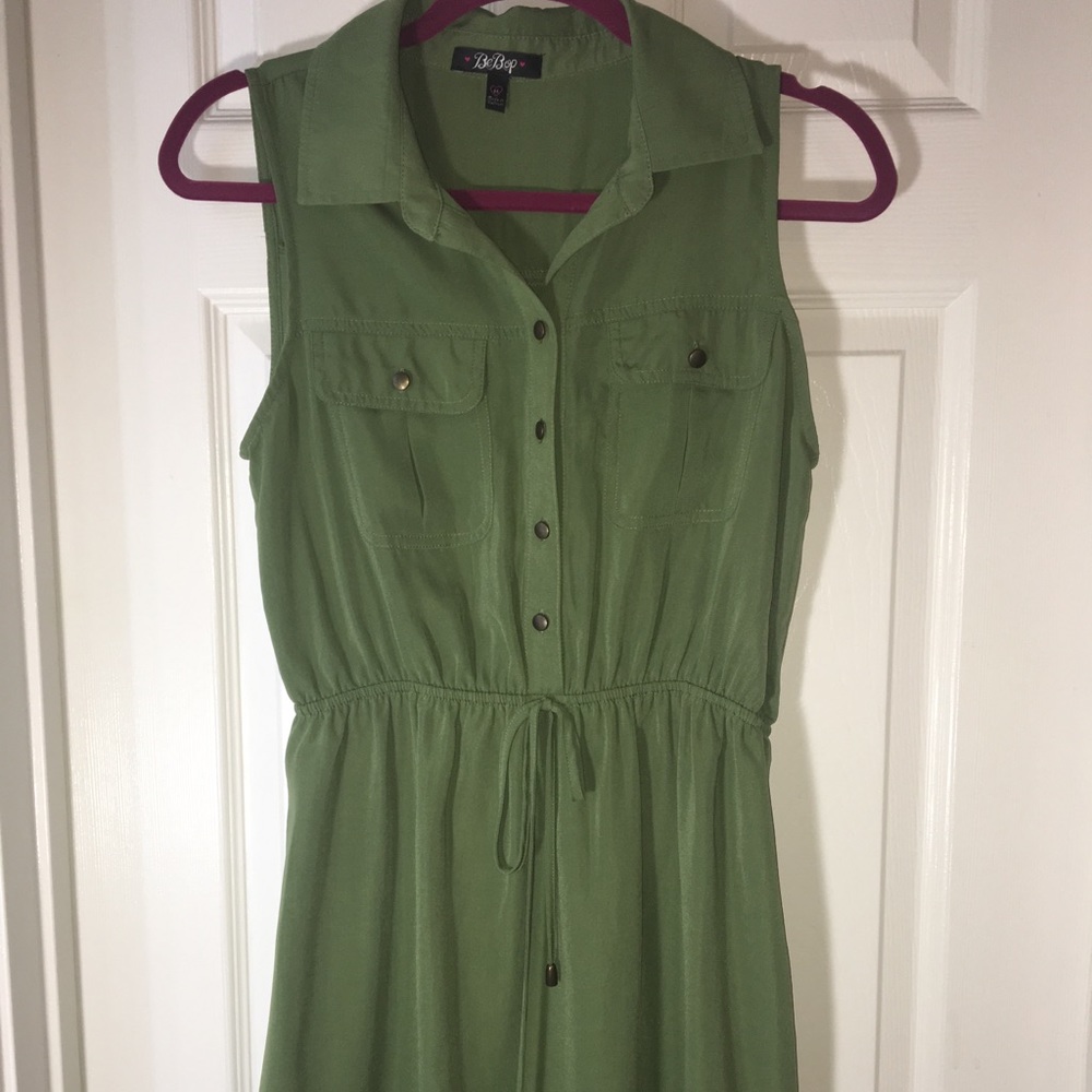 Green dress